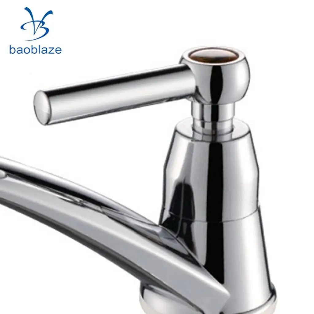 SINGLE HANDLE PULL OUT SPRAYER PLASTIC KITCHEN SINK FAUCET SWIVEL DOWN TAP OUT SINGLE SPRAY TAP OUT - G1/2'' DIA