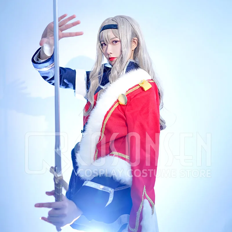 Shoujo Kageki Revue Starlight Claudine Saijo униформа косплей костюм новый полный комплект все