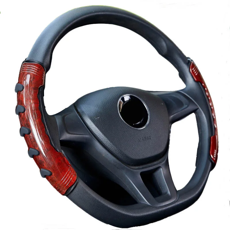 

Universal 3D Car-styling Steering Wheel Cover cap auto accessories case For BMW e46 Honda Ford Toyota VW golf 4 5 6 7