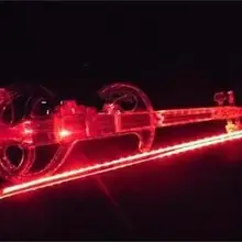 Кристалл акриловые Скрипки Красный S светодиодные электронные Скрипки электро-акустическая Скрипки 4/4