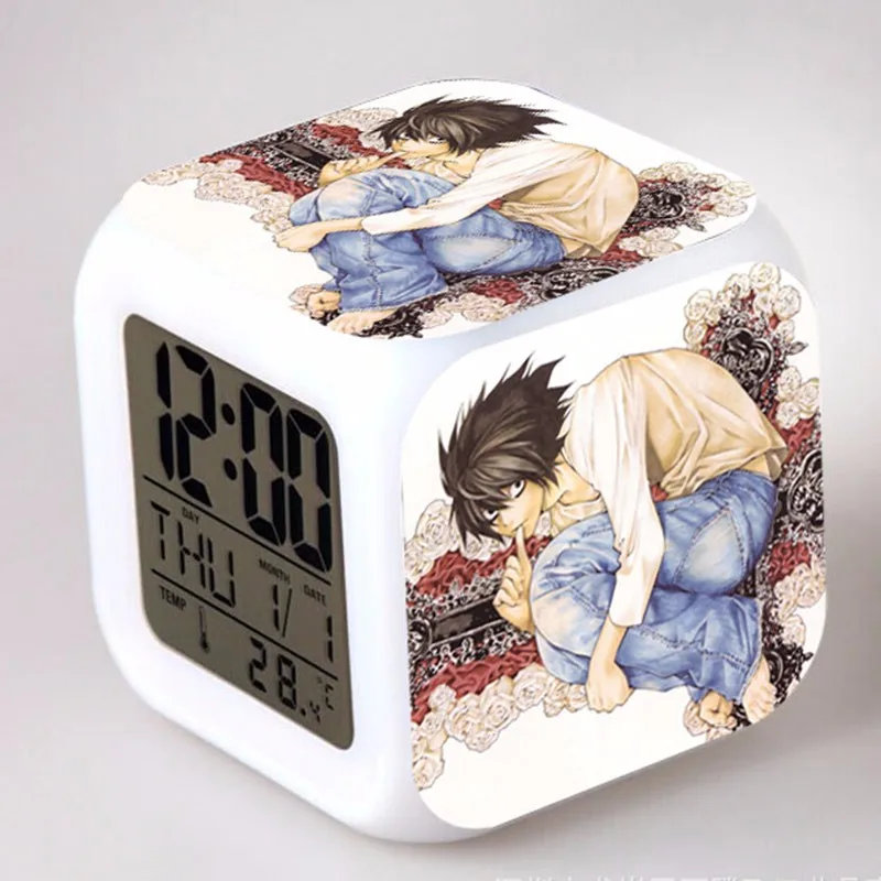 Death Note - Alarm CLock with LED Touch (13 Types)