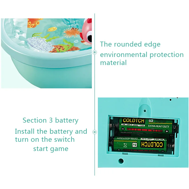 Детские игрушки для игры в воде Электрический вращающийся музыкальный Мультифункциональный гидродинамический цикл рыболовный полюс игрушки на палочке для детей