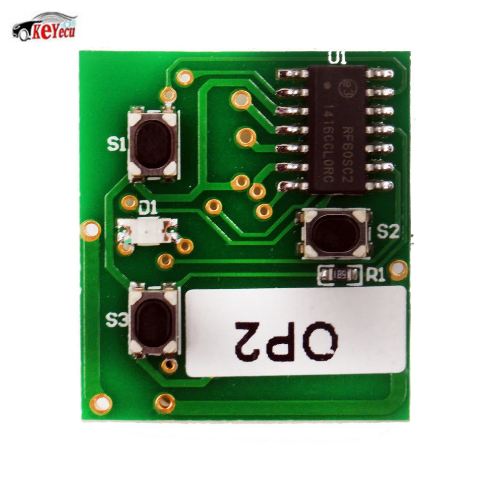 KEYECU 2 предмета 433,92 MHz P/N: G* M#: 24424728 3 кнопки дистанционного брелока для Opel, для Vauxhall Astra Zafira Omega Vectra без лезвия