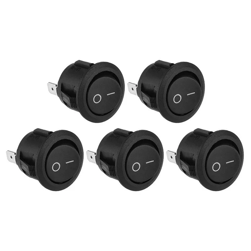 

Universal 2 Pins Socker Switch Self-locking Switch for Automotive Electronics 1PC/5PCS Wholesale Price Freeshipping