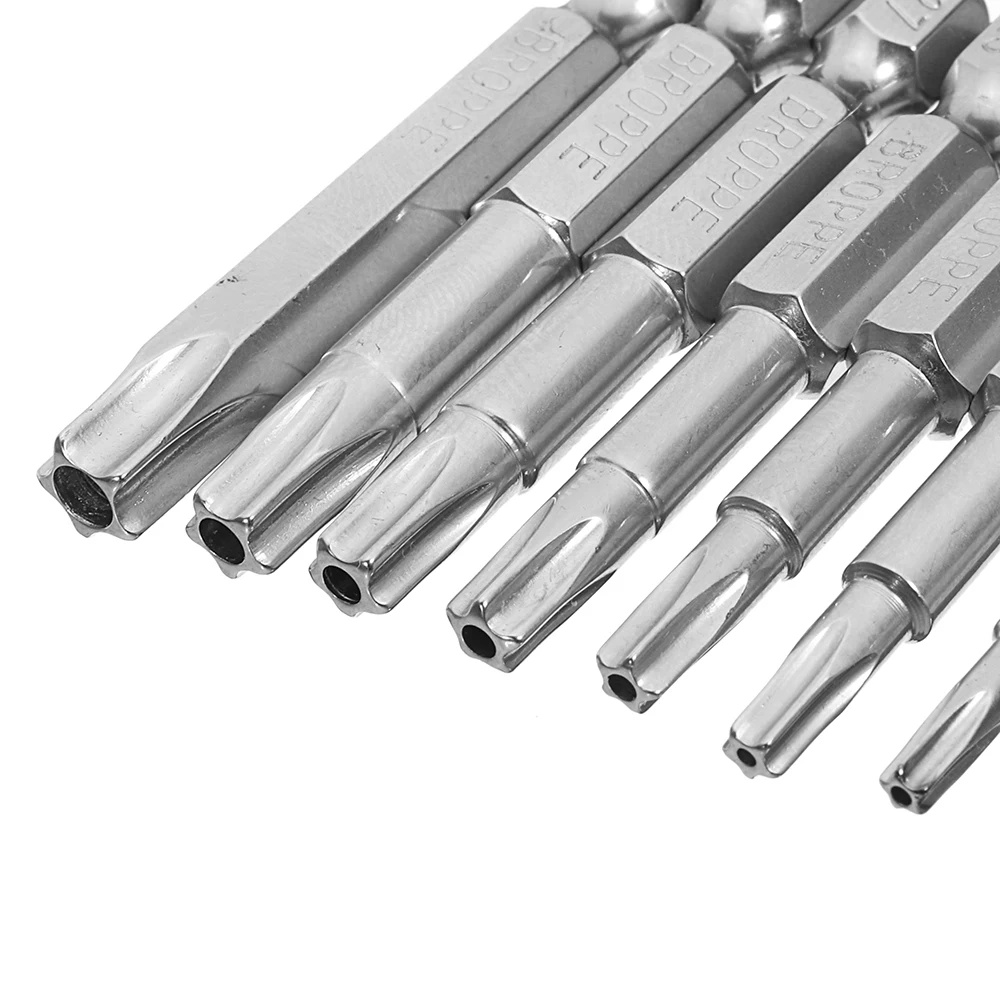 бита ombra t25 25мм (514825). сменные биты 10 шт. бита ts30 пятилучевая. бита torx 1/4 5-ти лучевая с отверстием ts20 артикул. набор бит torx 5-лучевых с отверстием 10 пр 1/4 ts08 ts50.