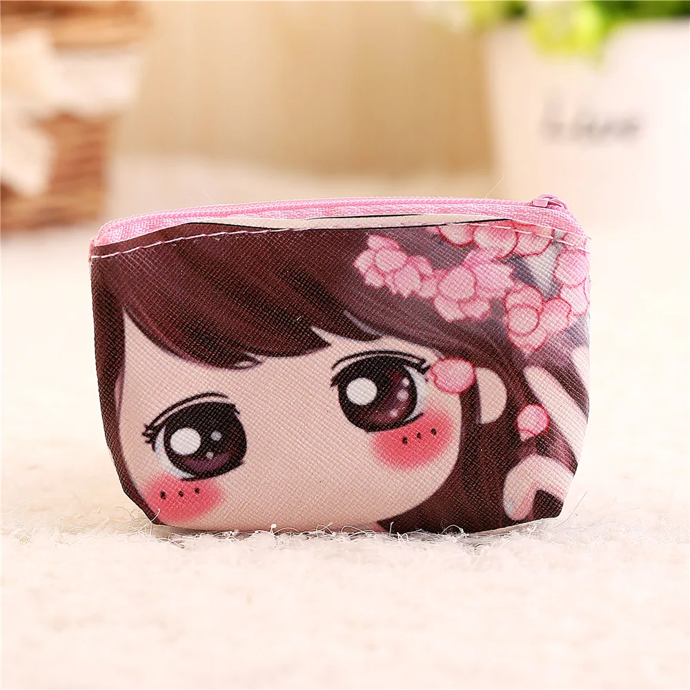 6 шт./лот Новый мини мультяшный Кошелек для монет Kawaii Детский кошелек девочек