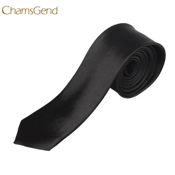 

Chamsgend Newly Design Casual Slim Plain Mens Solid Skinny Neck Party Wedding Tie Necktie July13 Drop Shipping