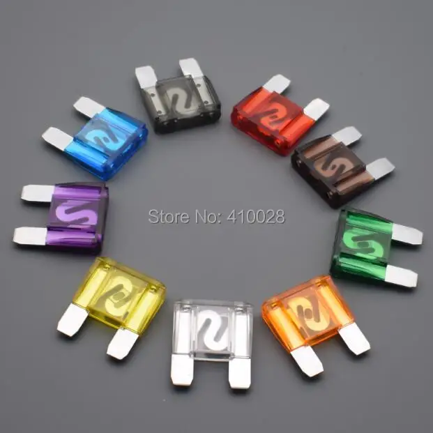 shhworldsea free choosen 10x MAXI Fuse Auto Boat Blade 20A 40A 30A 40A 50A 60A 70A 80A 100A 120A