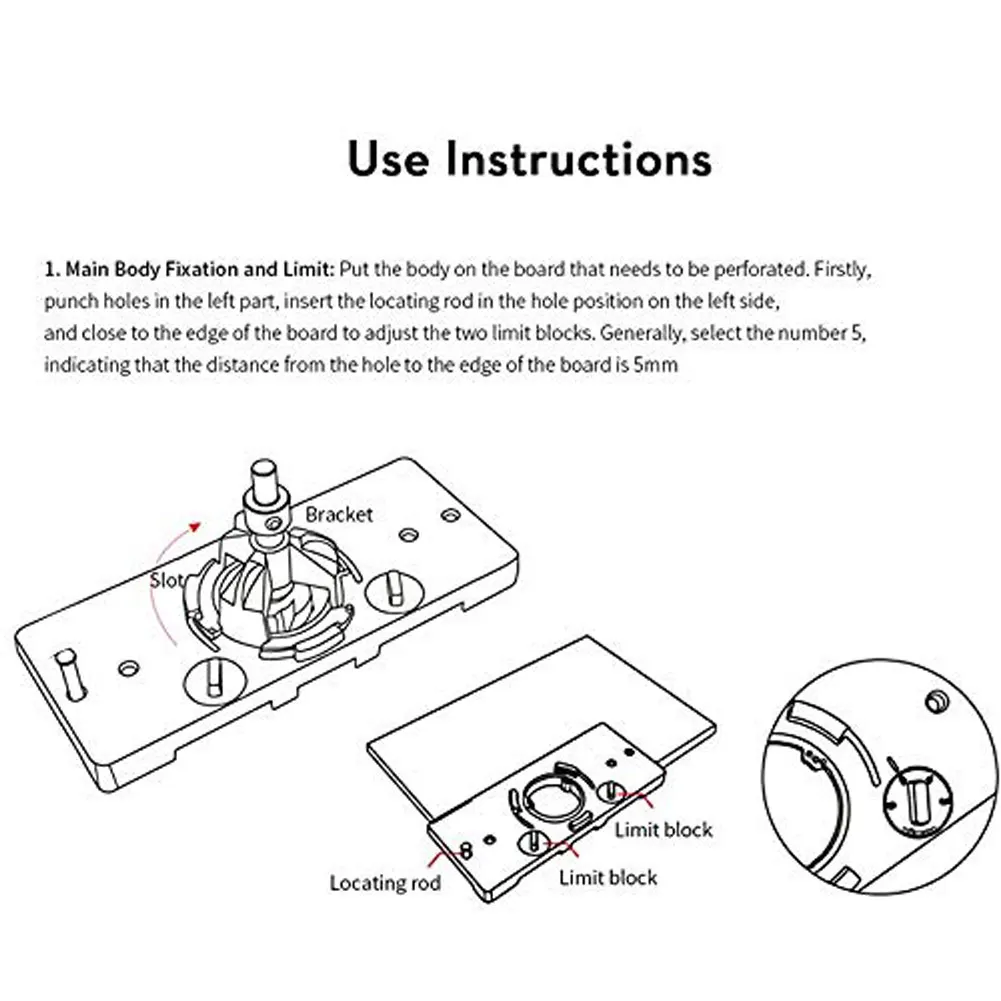 35 мм петля отверстие пилы джиг руководство по сверлению локатор отверстие открывалка двери шкафы DIY инструмент для деревообработки