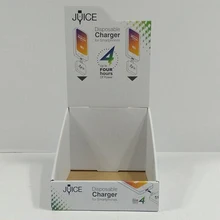 На заказ напечатанный гофрированный розничный счетчик сывороточный белок бар упаковка картонная белок бар(DX-075