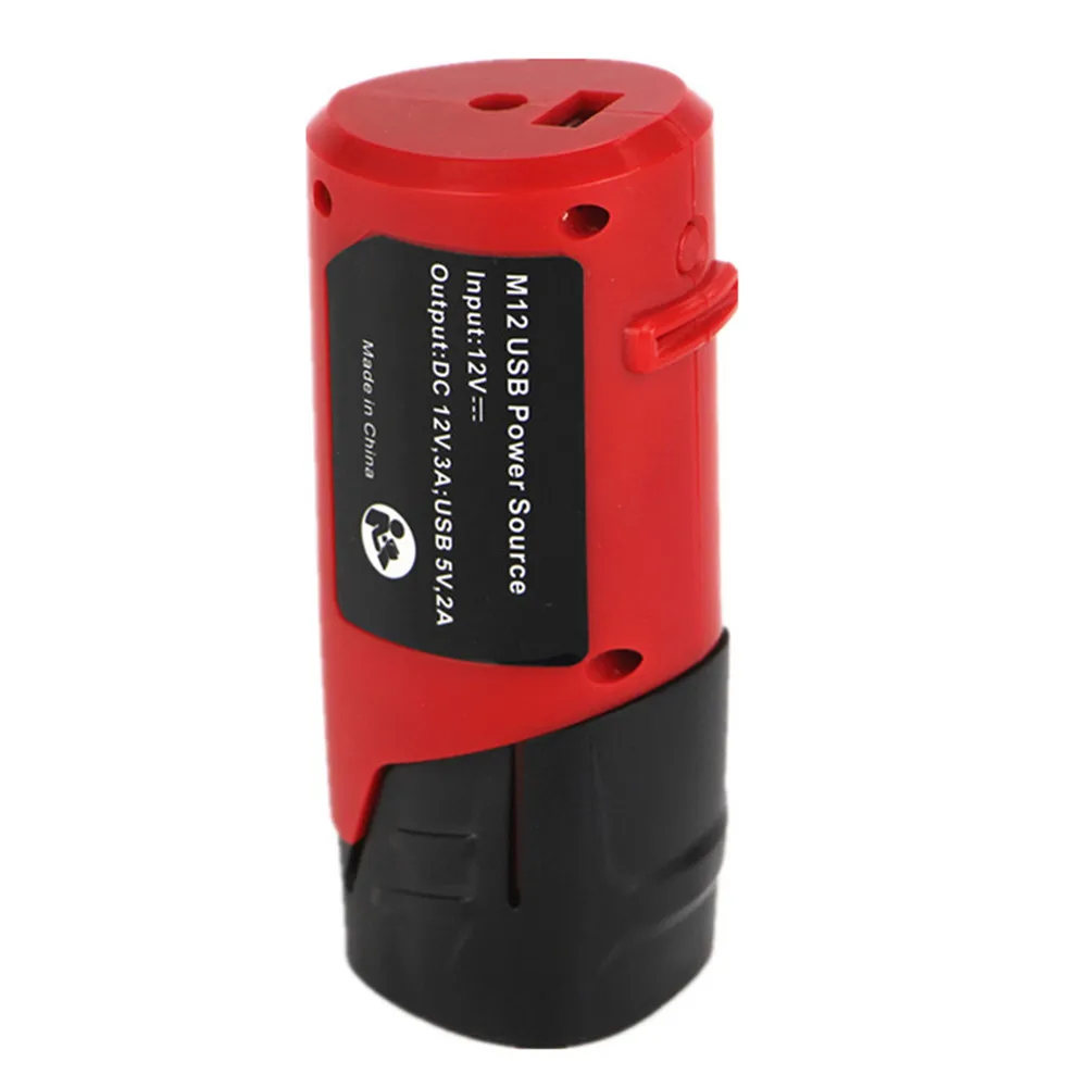 Сменный USB адаптер для Milwaukee 49 24 2310 48 59 1201 литиевый аккумулятор телефонов Apple Android и