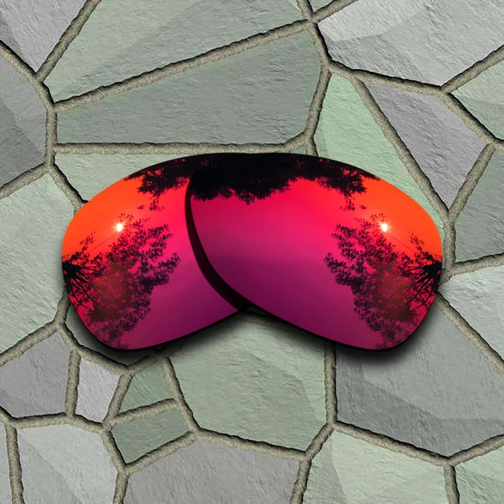 Lenti Di Ricambio Polarizzate Per Occhiali Da Sole Viola Rosso Per Oakley Crosshair 2012