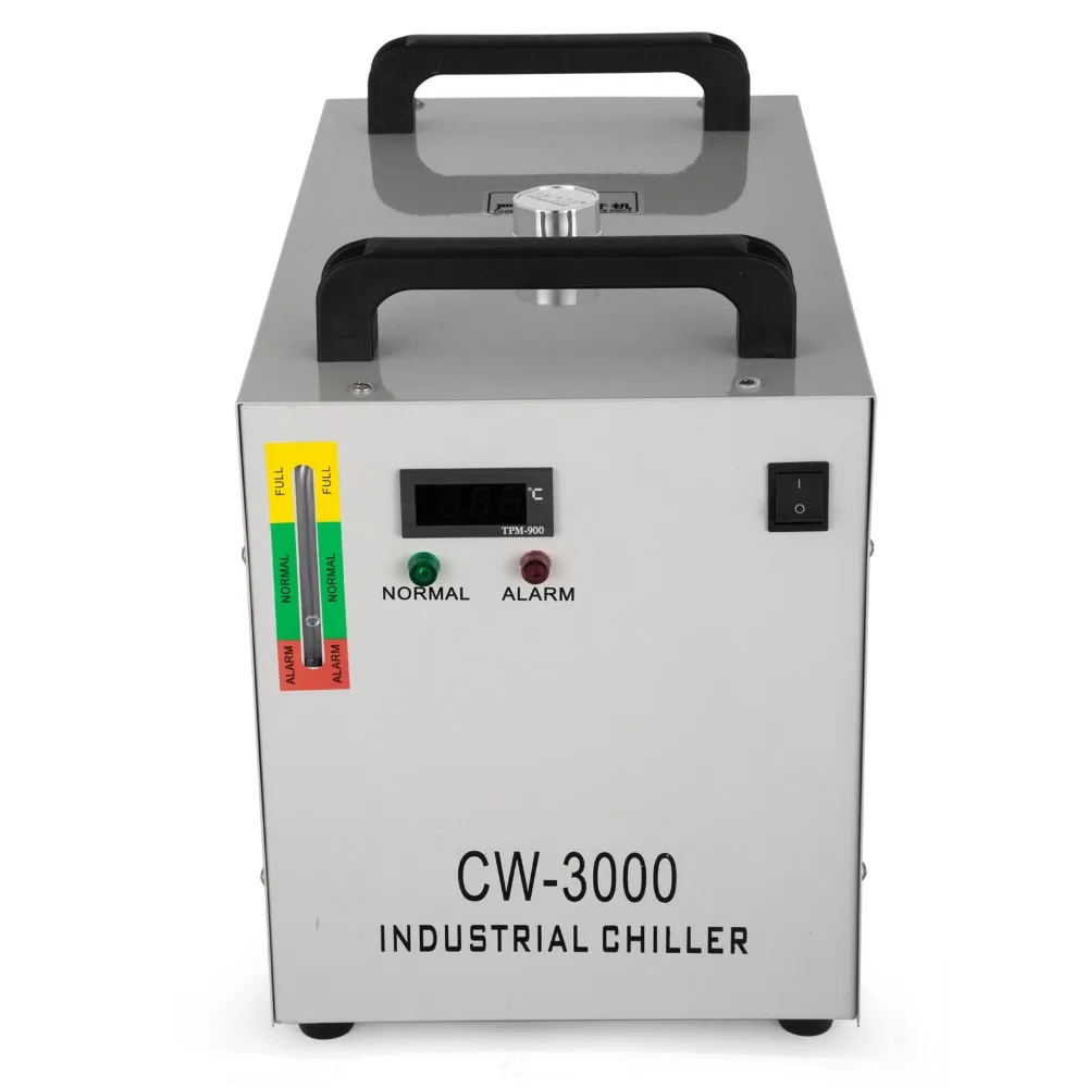 

VEVOR Factory CW-3000 Thermolysis Industrial Water Cooler Chiller for CNC/ Laser Engraver Engraving Machines 60W/80W