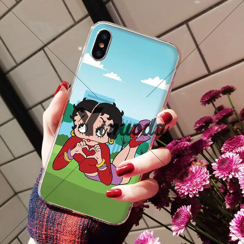 cartoon cute Betty boop