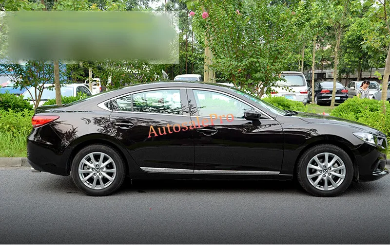Для Mazda 6 M6 Atenza 2013-2015 ABS хромированный корпус боковой двери литые комплекты