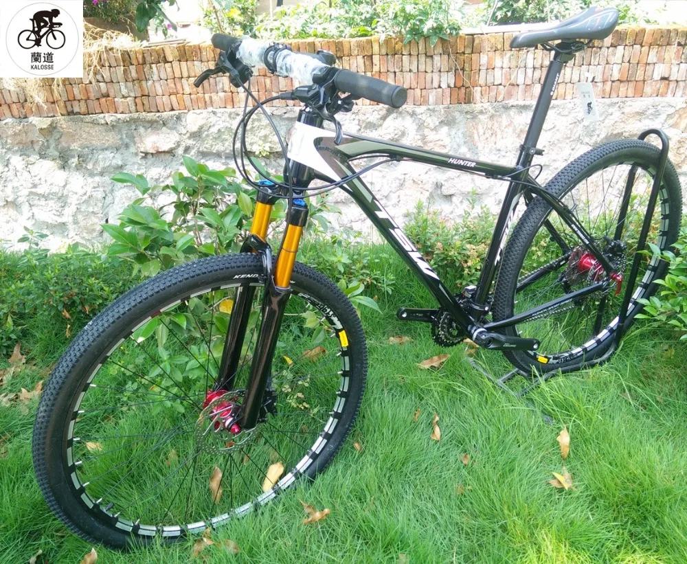 Top Kalosse 6 bearings  Tires bike  mountain bike   Air front fork  29*19 inch    24/27/30speed  mountain bicycle 1