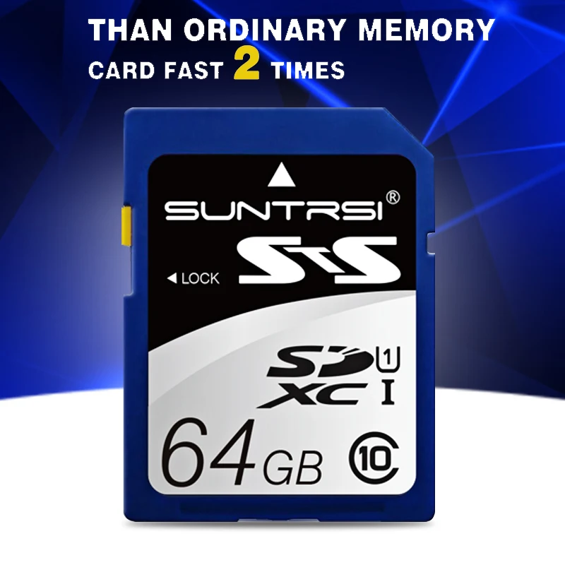 Suntrsi SD Card High Speed Memory card 32GB Class 10 TF Card Best
