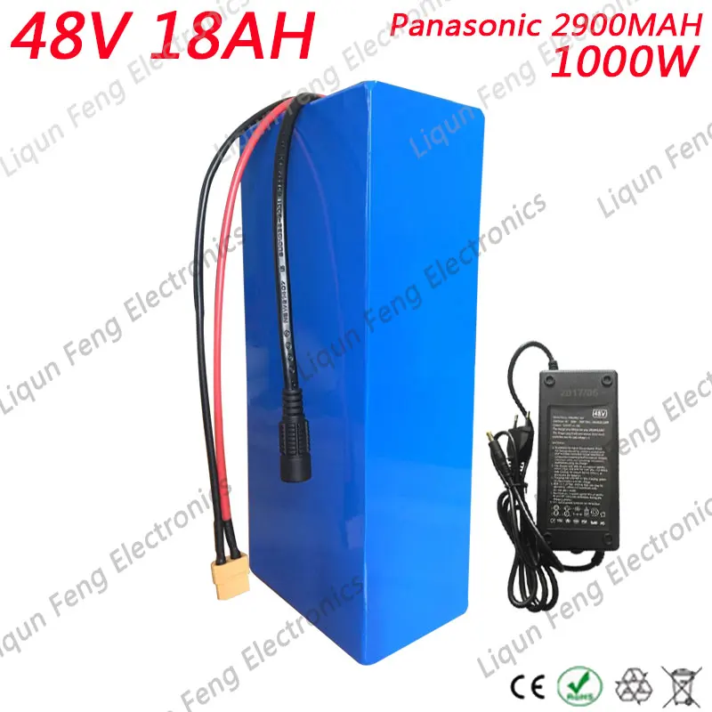 Литий-ионный аккумулятор для электровелосипеда Panasonic 48 В 18 А · ч 1000 Вт | Спорт и