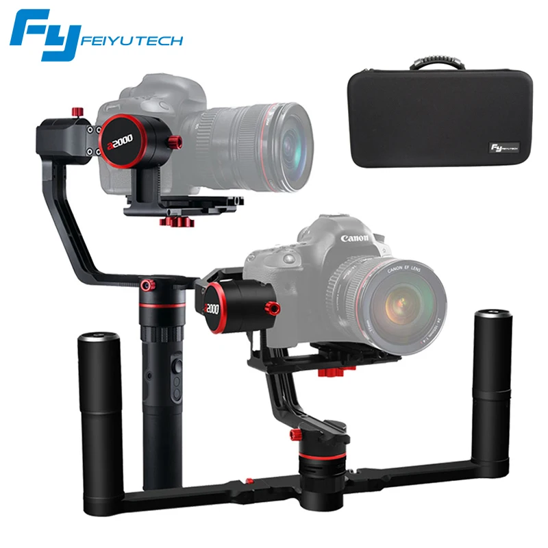US $528.24 FeiyuTech Feiyu A2000 Mirrorless Cameras REFLEX Stabilizer Double Pocket Timelapse For Canon 5D Seires Panasonic GH5 SONY A7m23