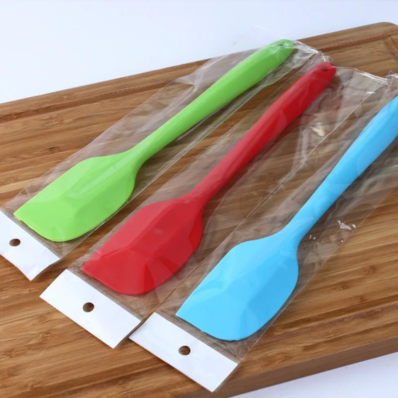 High Quality Large Size 28.5cm Kitchen Cake Scraper Premium Silicone