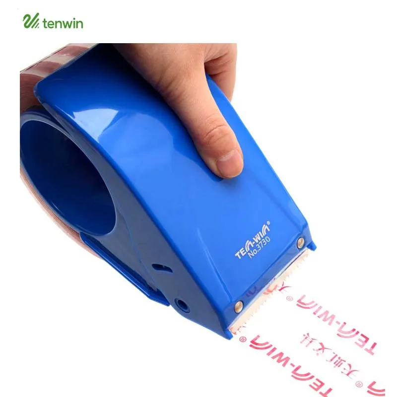 

TENWIN Tape Holder Cutter Manual Packing Machine Papelaria Tape Dispenser Cut 3730