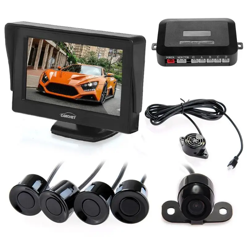 Buy Car Vehicle Reverse Backup Parking Kit 4.3