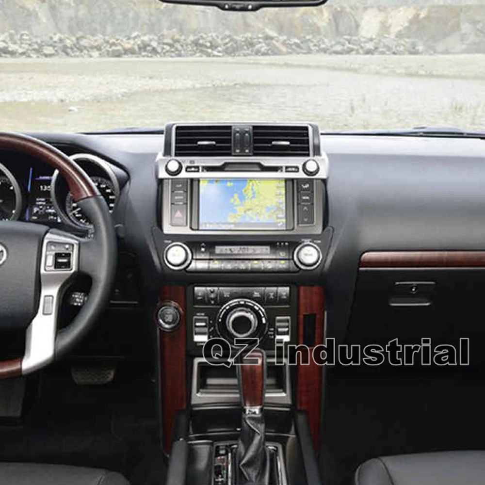 Flash Deal QZ industrial HD 10.2" Android 8.1 T3 for Toyota 2014-2016 Prado 150 LC150 Car DVD player with Canbus 3G 4G WIFI RDS Navi Radio 5