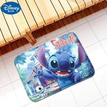 Disney Cartoon 38x58cm Stitch Rug Children Kids Bathroom Mat Bedroom bathroom Decor Carpet Indoor Floor Mat