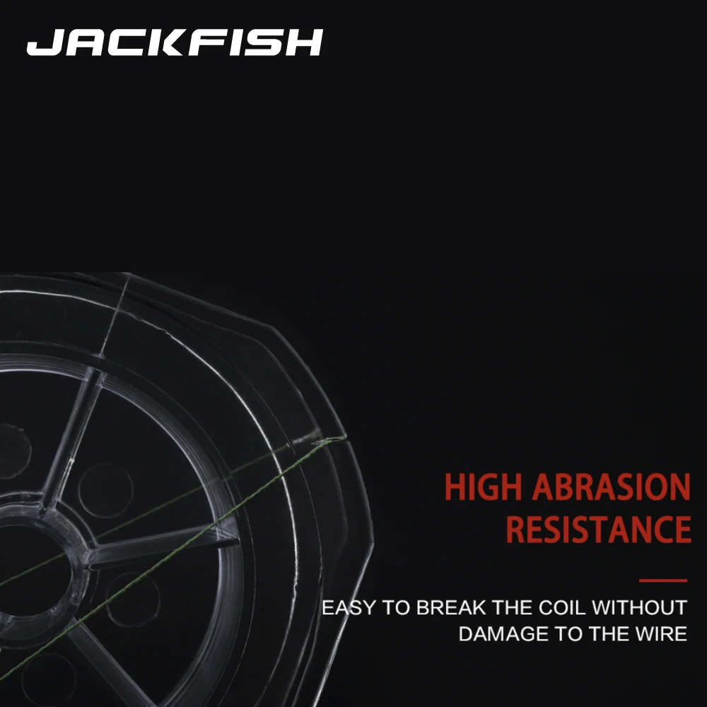 JACKFISH سوبر قوي 4 ستراند صنارة صيد بولي ايثيلين مجدول 10-80LB 300 M المتعددة الشعيرات خيط صنارة الصيد s ل الكارب الصيد خط المياه المالحة