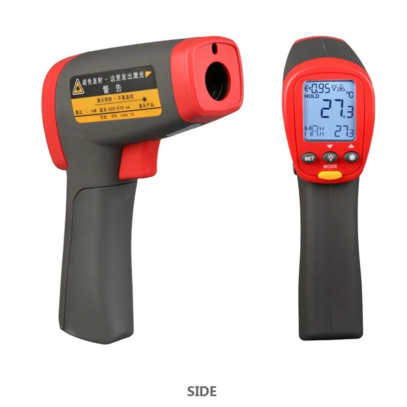 

UT302D Infrared Thermometer -26F~1922F 20:1 Digital Meter Non-contact Fast Test MAX MIN AVG DIFF Measurement Free Shipping