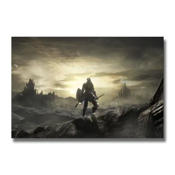 

Dark Soul 3 Game Silk Fabric Poster Wall Art Print Painting 12x18 24x36 inch Decoration Pictures Wallpaper Living Room Decor
