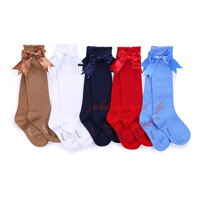 New Fashion Girl Socks Princess Bow Sock 5 Colors Children Ruffle Socks