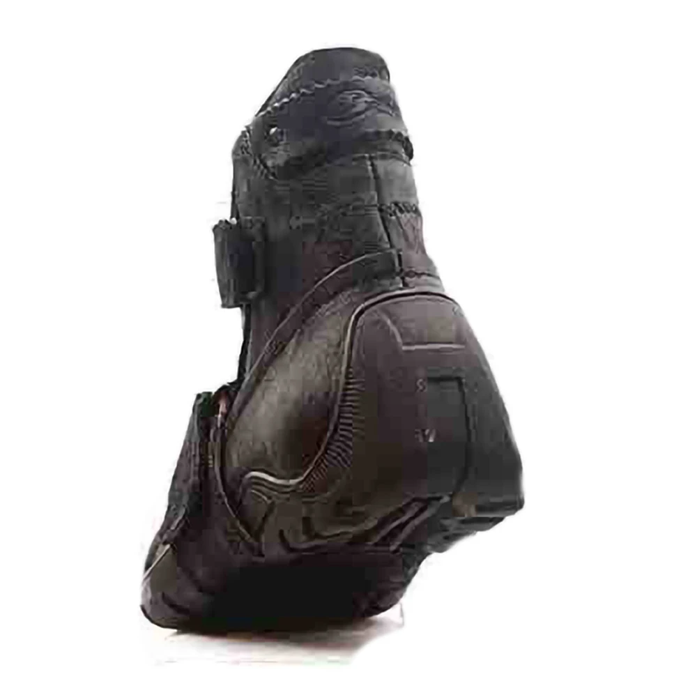 Ботинки в байкерском стиле из натуральной коровьей кожи; обувь для мотоциклетных гонок; Уличная обувь для мотоциклистов; Chopper Cruiser; прогулочная обувь для езды на мотоцикле; обувь до середины икры