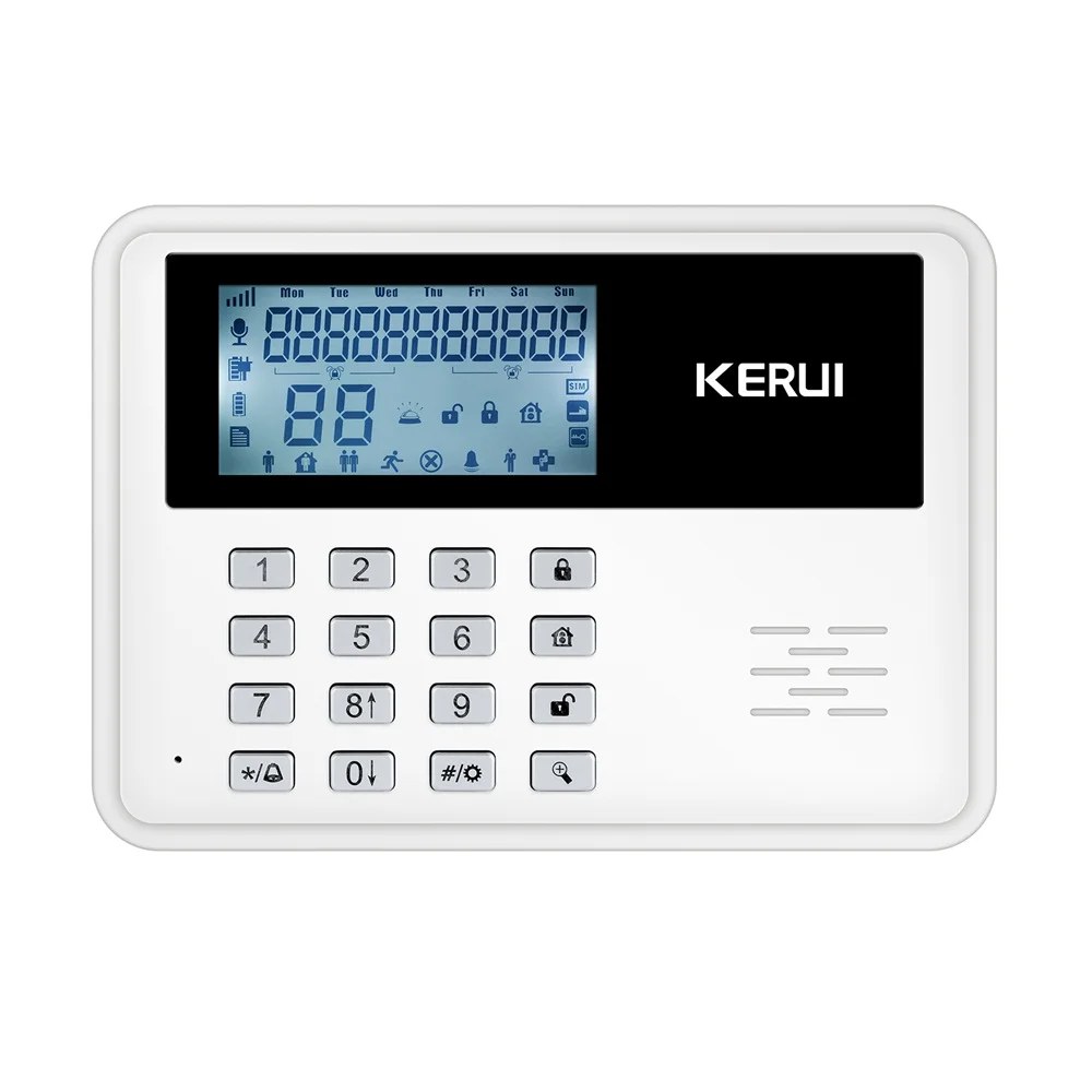 Система сигнализации KERUI 5900G с голосовой подсказкой GSM ЖК дисплей беспроводной