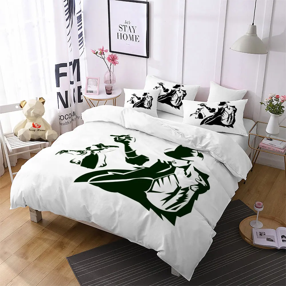 Us 37 79 32 Off Home Textile Marilyn Monroe Bedding Comforter Sets Michael Jackson Queen King Size Set Bed Linen Duvet Cover F In