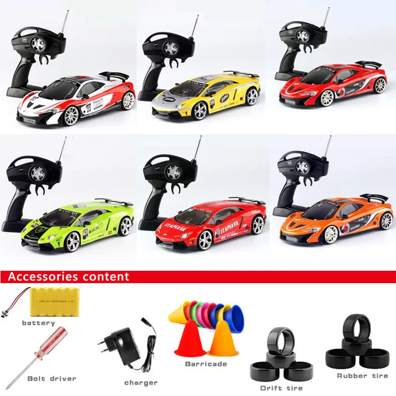 New large remote control car four wheel drive drift car high speed racing car charging car
