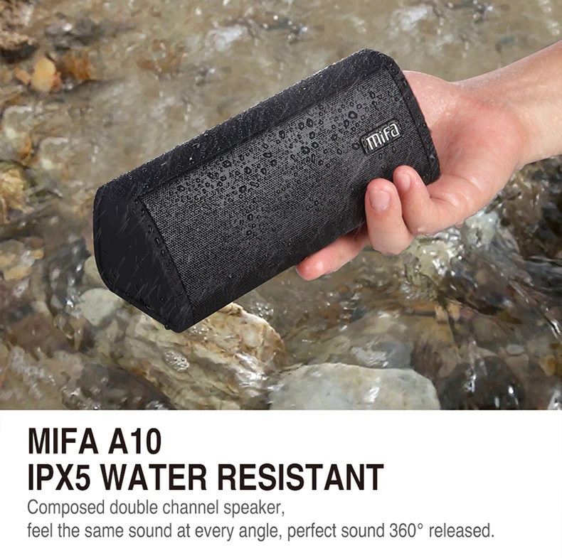 Mifa Bluetooth speaker Portable Wireless Loudspeaker Sound System 10W stereo Music surround Waterproof Outdoor Speaker