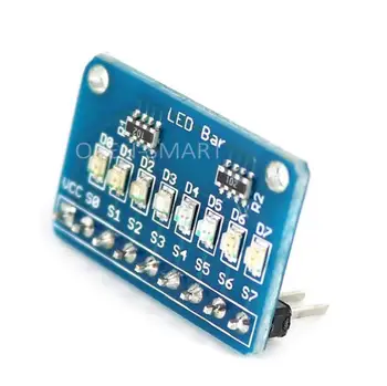 

8-bit light board / 8 LED tube / marquee water light / traffic light display module / 4 colors red yellow blue yellow green