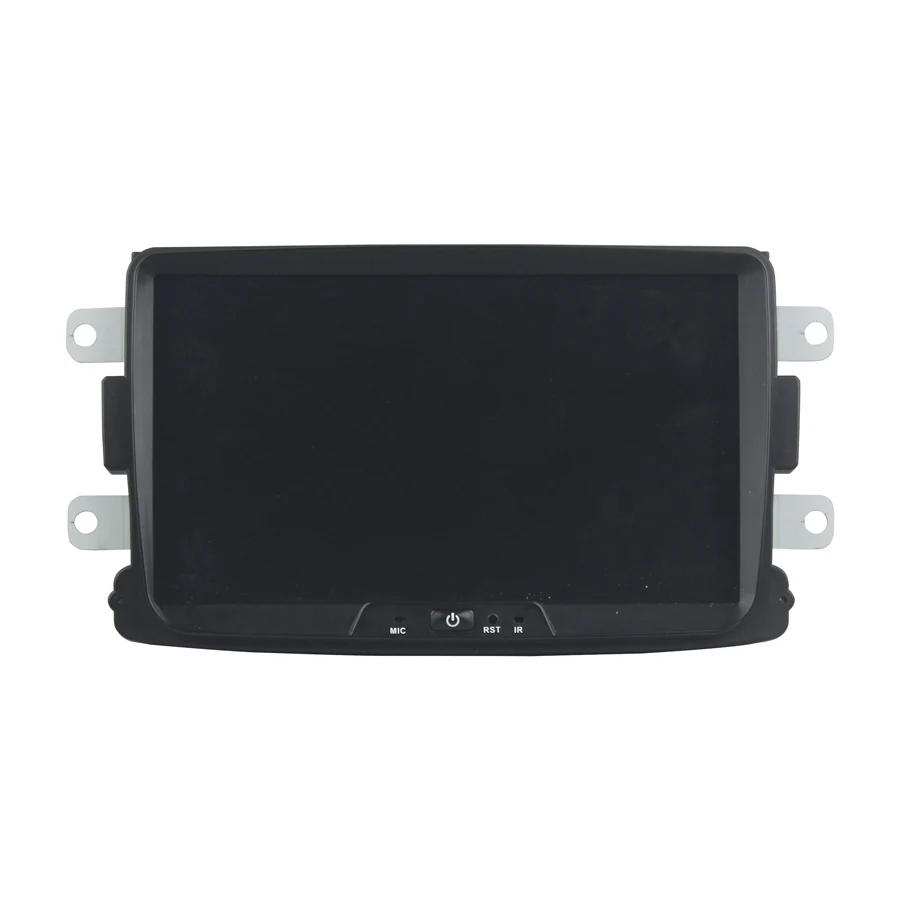 Discount ELANMEY premium car gps navigation For renault Duster 2014 8-core android 8.0 CAR DVD player multimedia radio stereo head unit 1