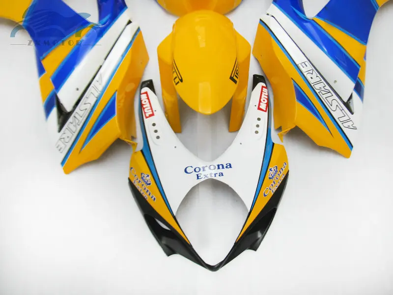 Комплекты мотоциклетных обтекателей для Suzuki GSXR 1000 GSXR1000 2007 2008 K7 K8 ABS пластиковые