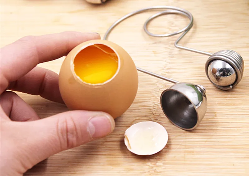1 шт. нож для яиц Шеллер из нержавеющей стали ножницы для резки яичной скорлупы