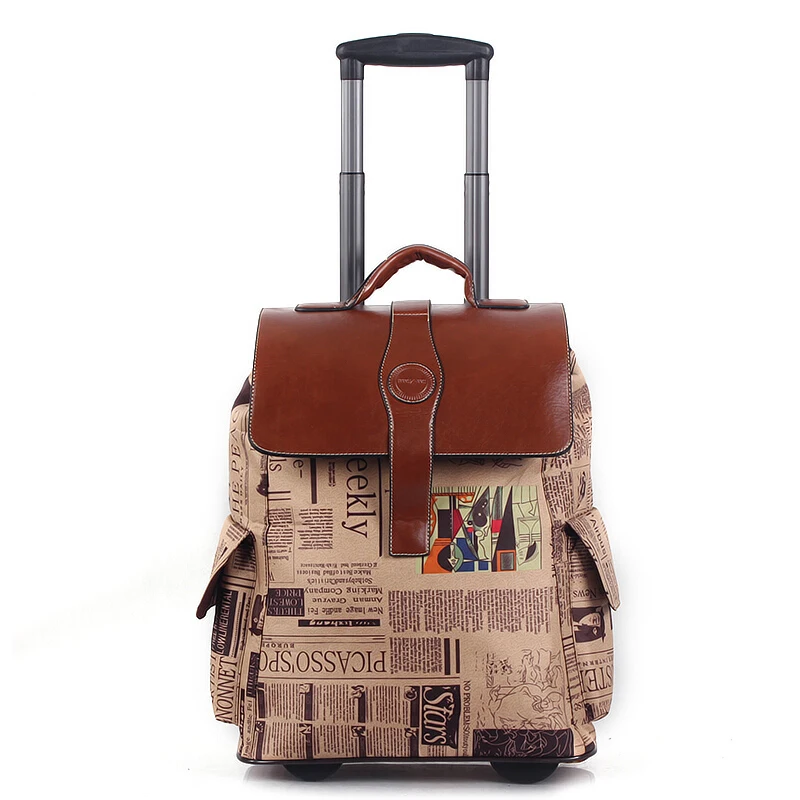 suitcase style backpack