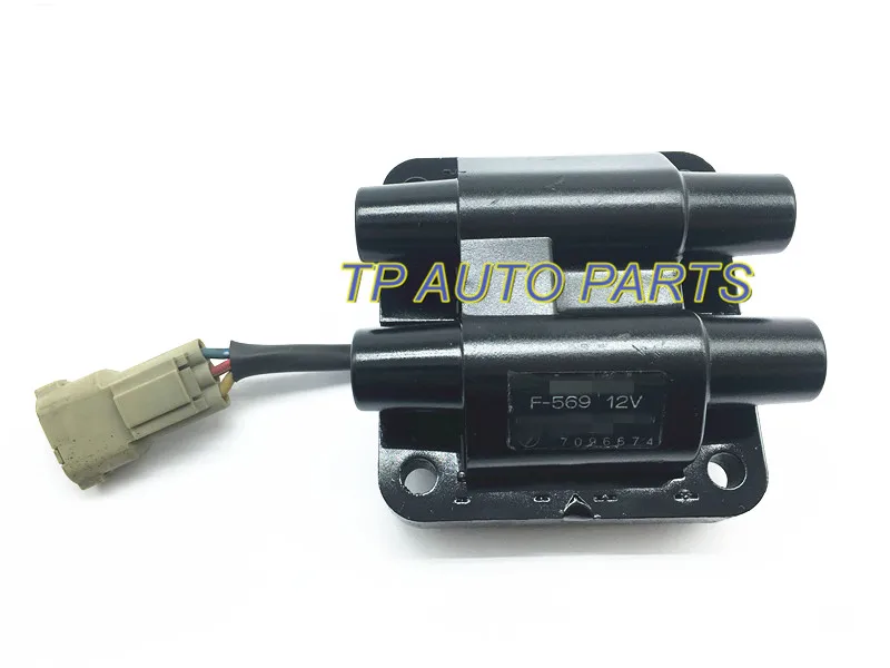 Набор катушек зажигания F-569 для Su-Bar Forester Impreza Legacy 1.8L 2.2L 2.5L 94-20 OEM #22433-AA370 22433-AA230