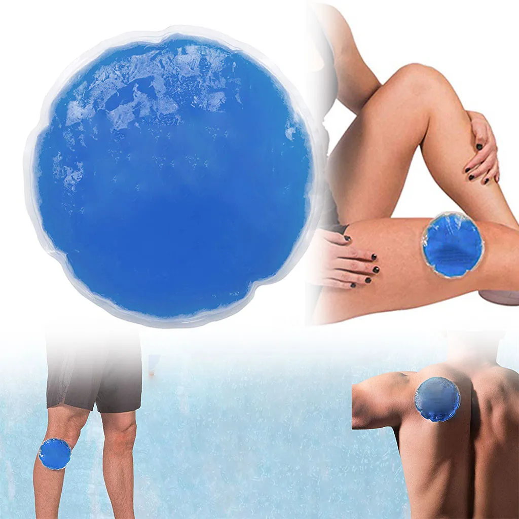 

Mini The Cold Pack That Sticks & Stays in Place Pain Cake Reusable Cold Therapy Ice Pack Conforms To Body
