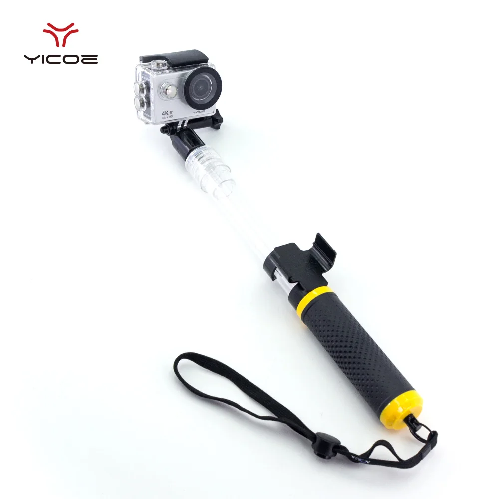 

Waterproof Selfie Stick Monopod Tripod Remoter Holder For Underwater GoPro Session Go Pro hero 6 5 4 3 Xiomi Yi 4k Sport Camera
