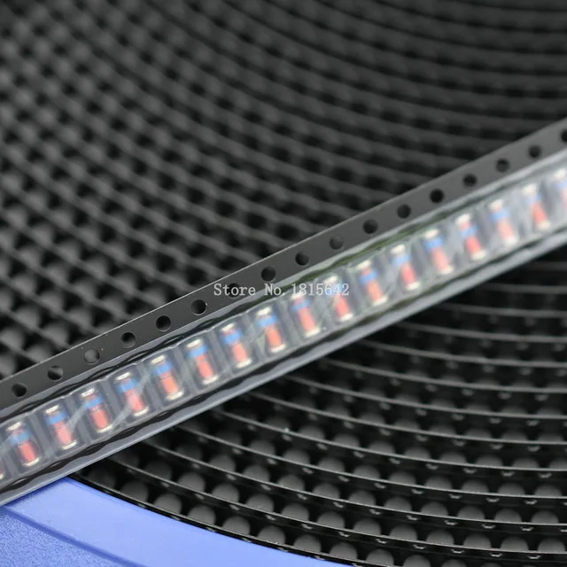 Диод Зенера SMD 3V3 4V7 5V1 6V8 7V5 10V 12V 15V 16V 18V 20V 24V 36V ZM4728 ZM4732 ZM4733 ZM4736/4737/4740/4753 20 шт. 1 Вт |