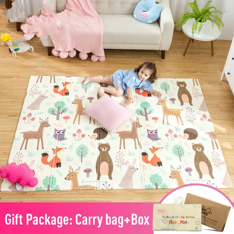 

Infant Shining Baby Play Mat Xpe Puzzle Children's Mat Thickened Tapete Infantil Baby Room Crawling Pad Folding Mat Baby Carpet