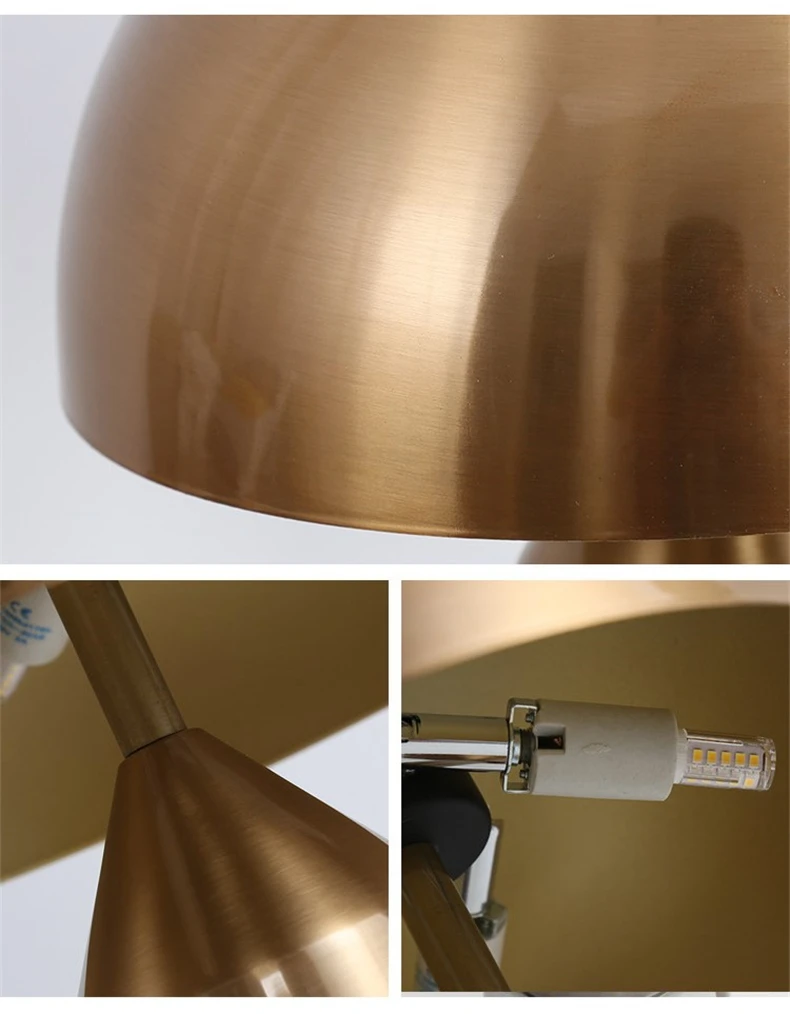 Скандинавский минималистичный современный светодиодный настольный светильник для спальни прикроватная лампа для гостиной отеля дизайнерский декоративный Домашний Светильник гриб Светодиодная настольная лампа