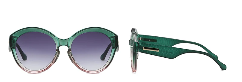 Винтаж Овальные Солнцезащитные очки женские Для мужчин негабаритных Роскошные Брендовая Дизайнерская обувь градиентные солнцезащитные очки большая рамка для очков, круглые, защитные стёкла, UV400