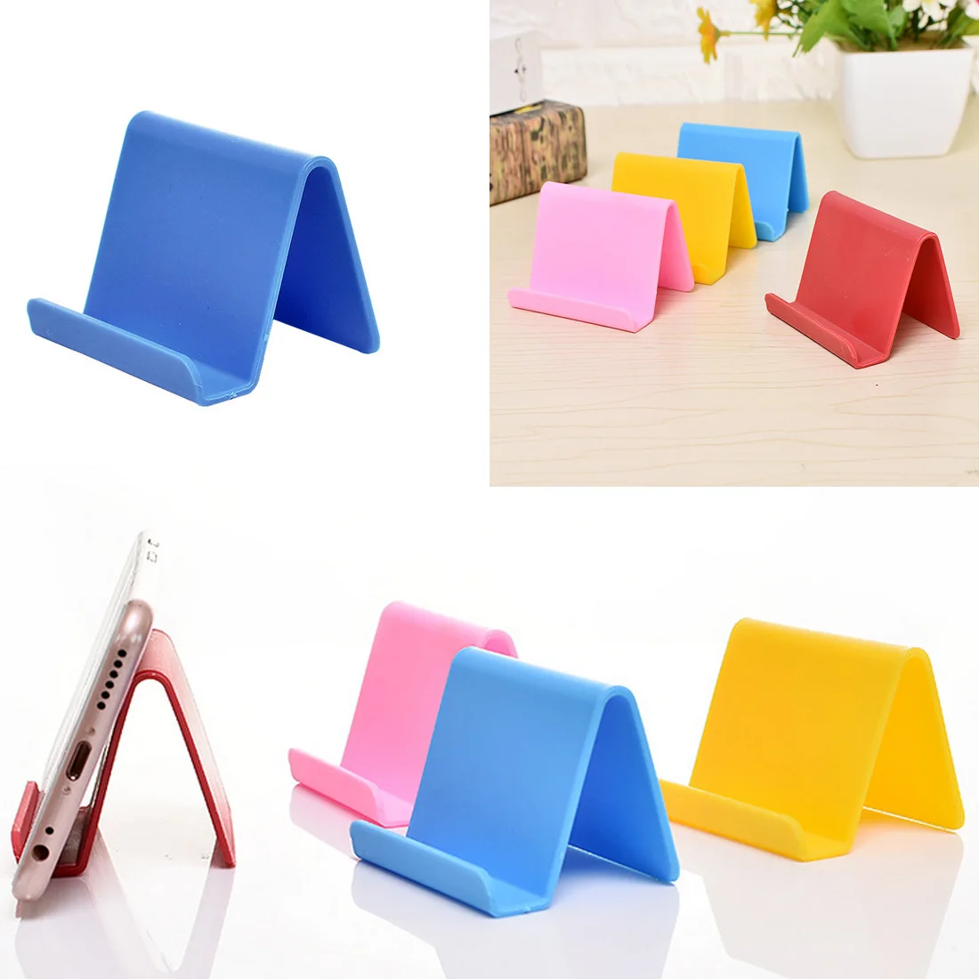 Candy Mini Portable Fixed Holder Mobile Phone Holder Home Supplies Organizador Movable Shelf Organizer Holder